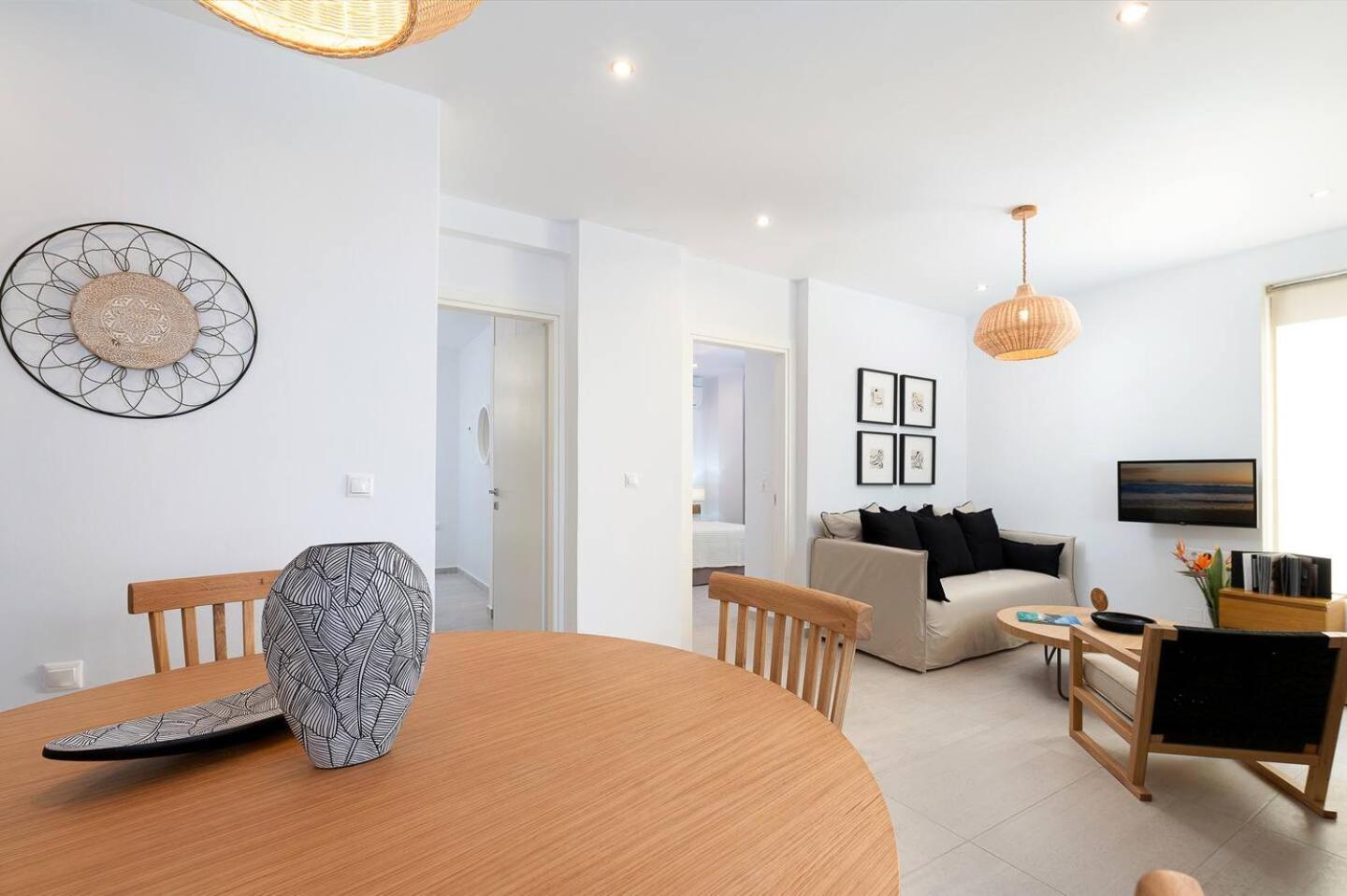 Ammokrinos Luxury Homes,150M From The Beach Kalamaki  Ngoại thất bức ảnh