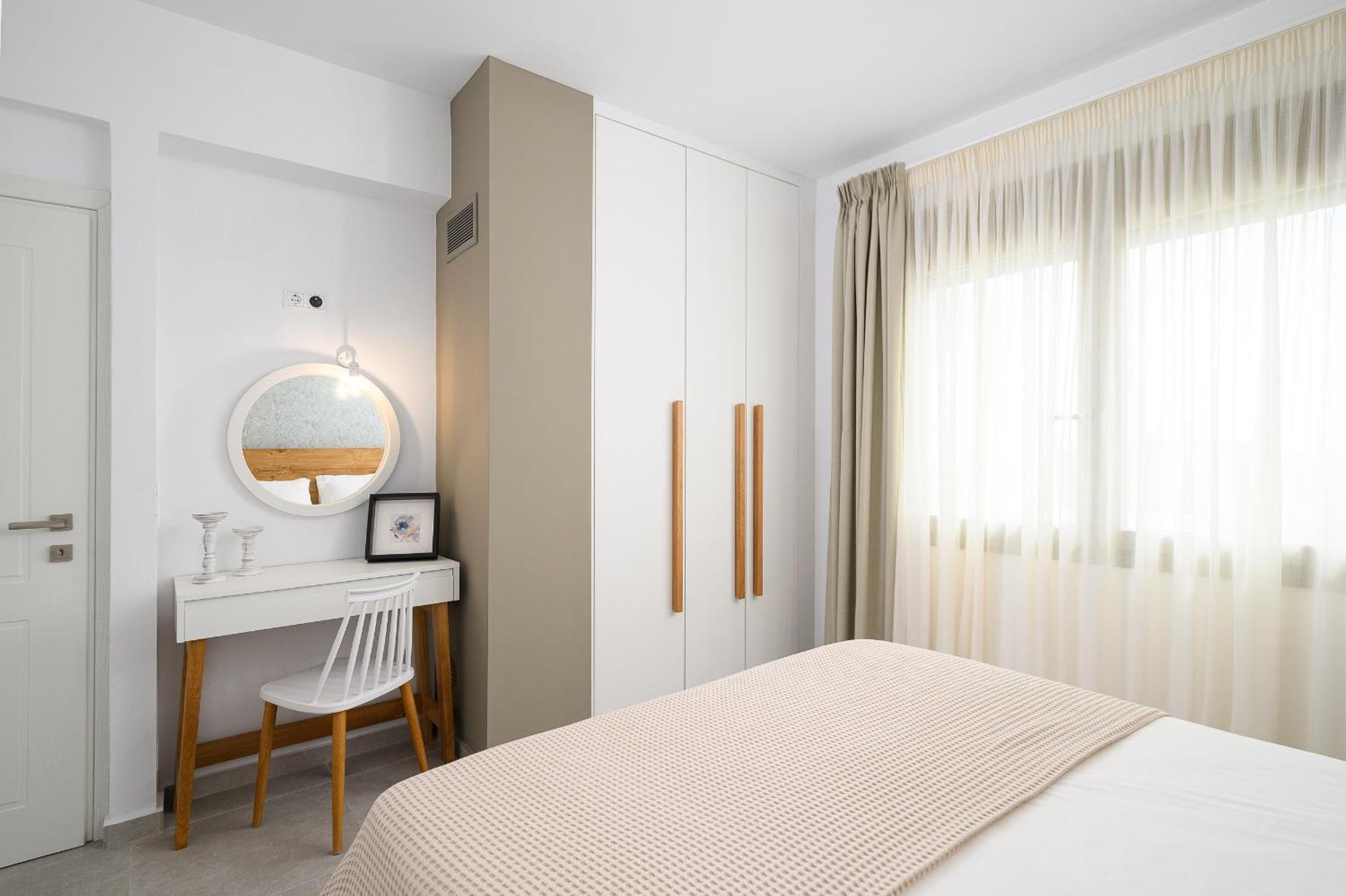 Ammokrinos Luxury Homes,150M From The Beach Kalamaki  Ngoại thất bức ảnh